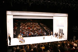 Performance of "The House of Bernarda Alba” in Matadero Madrid.